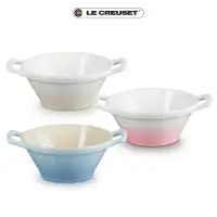 在飛比找momo購物網優惠-【Le Creuset】瓷器卡蘇雷碗(蛋白霜/淡粉紅/海岸藍