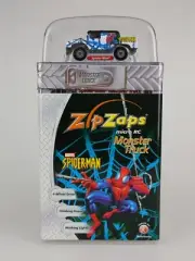 Spider-Man 4X4 Monster Truck Hummer H1 ZipZaps 600-7061 Marvel Wireless Micro RC