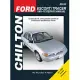 Chilton’s Ford Escort / Tracer 1991-02 Repair Manual: Covers All U.s. and Canadian Models of Ford Escort and Mercury Tracer 1991