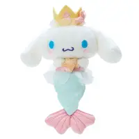 在飛比找momo購物網優惠-【SANRIO 三麗鷗】美人魚系列 人魚裝扮絨毛娃娃 大耳狗