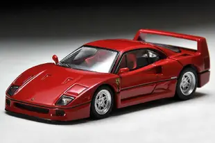 【可開統編】日本TOMYTEC仿真 模型 TOMICA TLV法拉利Ferrari F40紅 164