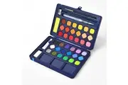 Solid Pigment Watercolor Paint Set