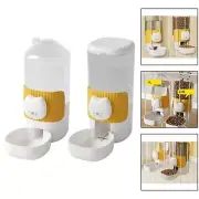 Hanging Cage Automatic Pet Feeder Auto Rabbit Feeder Dog Feeding Station