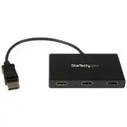 StarTech DP to HDMI Multi-Monitor Splitter, 3-Port MST Hub - MSTDP123HD