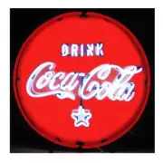 Neonetics 5CCRWC Coca-Cola Red White And Coke Circle Neon Sign