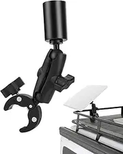 Starlink Mini Mount - Adjustable Clamp Mount for RV Ladders, Guardrails and More - Convenient Size - Universally Adjustable Angle - Starlink Mini Accessories - Compatible with Original Pipe Adapter