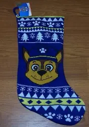 Nickelodeon Paw Patrol Chase Christmas Stocking 20"