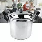 (22cm)Stainless Steel Pan Stainless Steel Pan Deepening Design Thickened