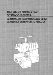 Brother UM 103D Overlock Serger Machine Owners Instruction Manual Reprint