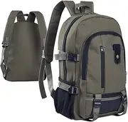 Gym Backpack for Men | Camping Rucksack School Backpack Bookbag for Men - Mens Travel Rucksack Canvas School Laptop Backpack for Camping and Working