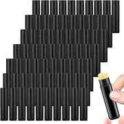 Lip Balm Containers, 100PCS 5g Rotatable Empty Lip Balm Tubes, Reusable Plastic Empty Chapstick Tubes with Caps for DIY Lipsticks Cosmetic, Containers