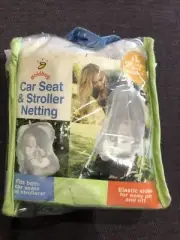 Goldbug Car Seat & Stroller Netting See-Through Mesh Outdoor Insect Protection