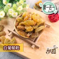 在飛比找PChome24h購物優惠-白葡萄乾 大包裝(買一送一共2包) 無籽 白葡萄 白葡萄乾 