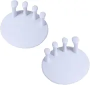 Toe Separators, Leg Exercise, Home, Soft, Improve Leg Shape, Silicone, Hallux, Arch Support, blue