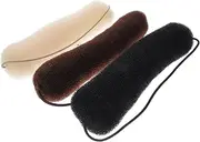 Outanaya 3Pcs Hair Bun Maker Lazy Donut Bun Tools for Thin Hair Easy Styling Accessory for Vacation Parties Daily Wear for Women