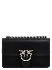 [Pinko] Pinko-Classic Love Bag One Simply Borse A Tracolla Nero-Donna OS Black