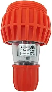 4C | Extension Socket IP66 250V 10A 3Flat Pin