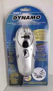 DORCY® DYNAMO Emergency Flashlight, Radio & Universal DC Adaptor - NEW