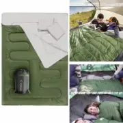 2 Person Double Sleeping Bag For Adults Size XL Green C 0 Degree Hiking Camping