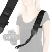 Quick Release DSLR Camera Shoulder Sling Neck Strap - Includes Mini Tripod