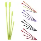 Silicone 4-piece Mini-tip Spatula Lengthened Cosmetic Bottle Spatula Jam Spatula
