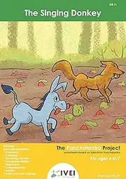 IVEI Panchatantra Kids Learning Book - Workbook and 2 DIY Keychains of Panchatantra Story - Colouring Creative Fun Activity and Education For Kids - The Singing Donkey ( Age 4 to 7 Years )