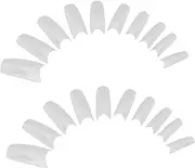 Mikinona 500pcs Fake Nail False Nails Transparent Nails Tips