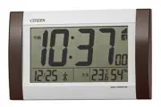 RHYTHM CITIZEN Wall Clock Alarm Clock Radio-Controlled Digital R188 Wall Clock C