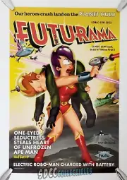 SDCC 2022 FUTURAMA POSTER 12 x 18 FX Hulu EXCLUSIVE "COMIC-CON 3022" (NM/MINT)
