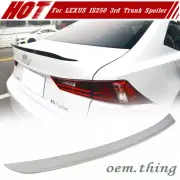 14-20 Fit For Lexus IS300 IS200t IS 3rd 4DR Rear Trunk Lip Spoiler Painted