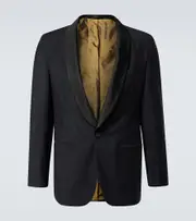 [Rubinacci] Rubinacci Wool tuxedo AU 96 black