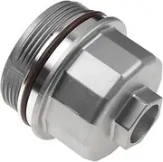 NEGRO Car Oil Filter Housing Cap Kit Factory Fit For Mini, Cooper Base Convertible 2-Door 1.6L 1600CC L4 SOHC 04693352AA car filter cap