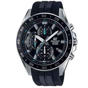 國隆手錶專賣店 CASIO 卡西歐   EDIFICE EFV-550P-1A 三眼賽車男錶  EFV-550P