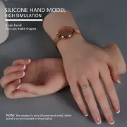 1PCS/2PCS Simulation Hand Model Silicone Female Hand Model Flexible Training