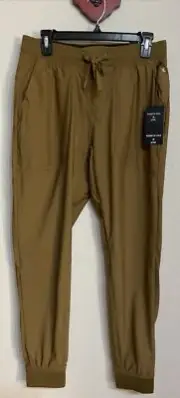 Kenneth Cole Mens Brown Pull-On Active Stretch Tech Slim-Fit Jogger NWT! A3263