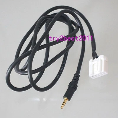 Mazda 3.5mm Earphone Mini Jack AUX IN Audio Input Adapter for MP3 Player iPhone