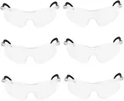 OFFIGAM 6 Pcs Comfortable Protective Eyewear Resistant Dustproof Design for Outdoor Play and Activities