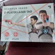 NEW Sharper Image 2-player Electronic Laser Tag Never Played With, Still In Pack