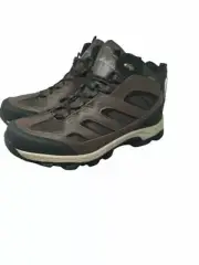Eddie Bauer Graham Mens Brown Waterproof Leather Hiking Boots Shoes Size 12M