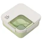 1 Set Bento Box Compartmentalized Eating Utensil Portable Grid Box Reusable