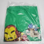 Tokidoki X Marvel Ironman Touchdown Green T-Shirt Large