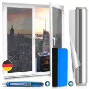 ® | Window Privacy Film with Installation Tools | Silver One Way Mirror Film ...