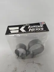 Khrome Werks STAINLESS STEEL REPLACEMENT FOR 1.75"AND 2.50"OEM MILWAUKEE 8