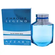 Chrome Legend by Azzaro for Men - 2.6 oz EDT Spray