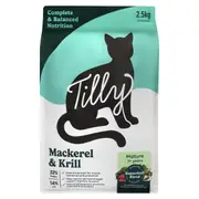 Tilly Mature Mackerel & Krill Dry Cat Food - 3.8kg