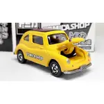 輪圈瑕疵 TOMY TOMICA 組立工場 SHOP TOMICASHOP 速霸陸 SUBARU 360 黃橘