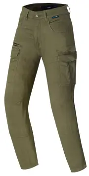 Merlin Remy Motorcycle Textile Pants, green, Size 3XL for Men