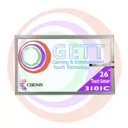 26″ CERONIX / TPK Touch Sensor Part 3101C. For use with Bally, Others. Replaces