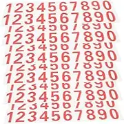 DOITOOL Diy Mailbox Number Stickers Set of 6 Adhesive Decals Large Sticker Numbers for House Porch Pillars Trash Cans Outdoor Use Weatherproof