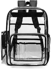[Generic] Clear Back Pack Heavy Duty Backpack For School Events Concert Clear Backpack Heavy Duty - Clear Backpacks For School